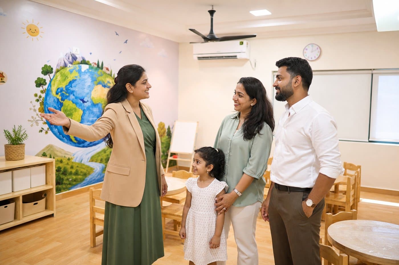 Private campus tour at WISH Preschool
